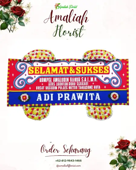 Papan Bunga Ucapan Selamat Sidoasih